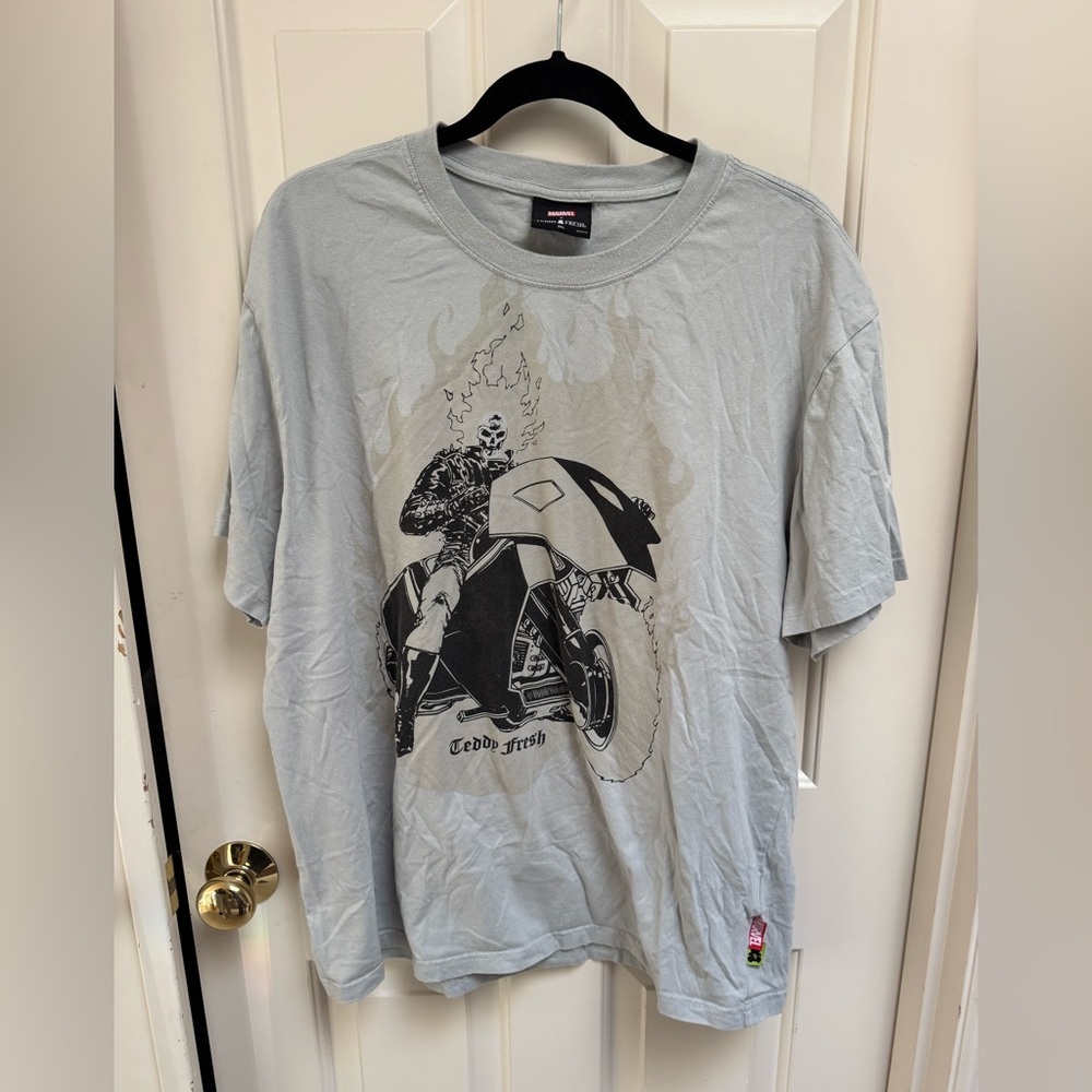 Marvel Teddy Fresh Ghost Rider UV Color Changing Shirt